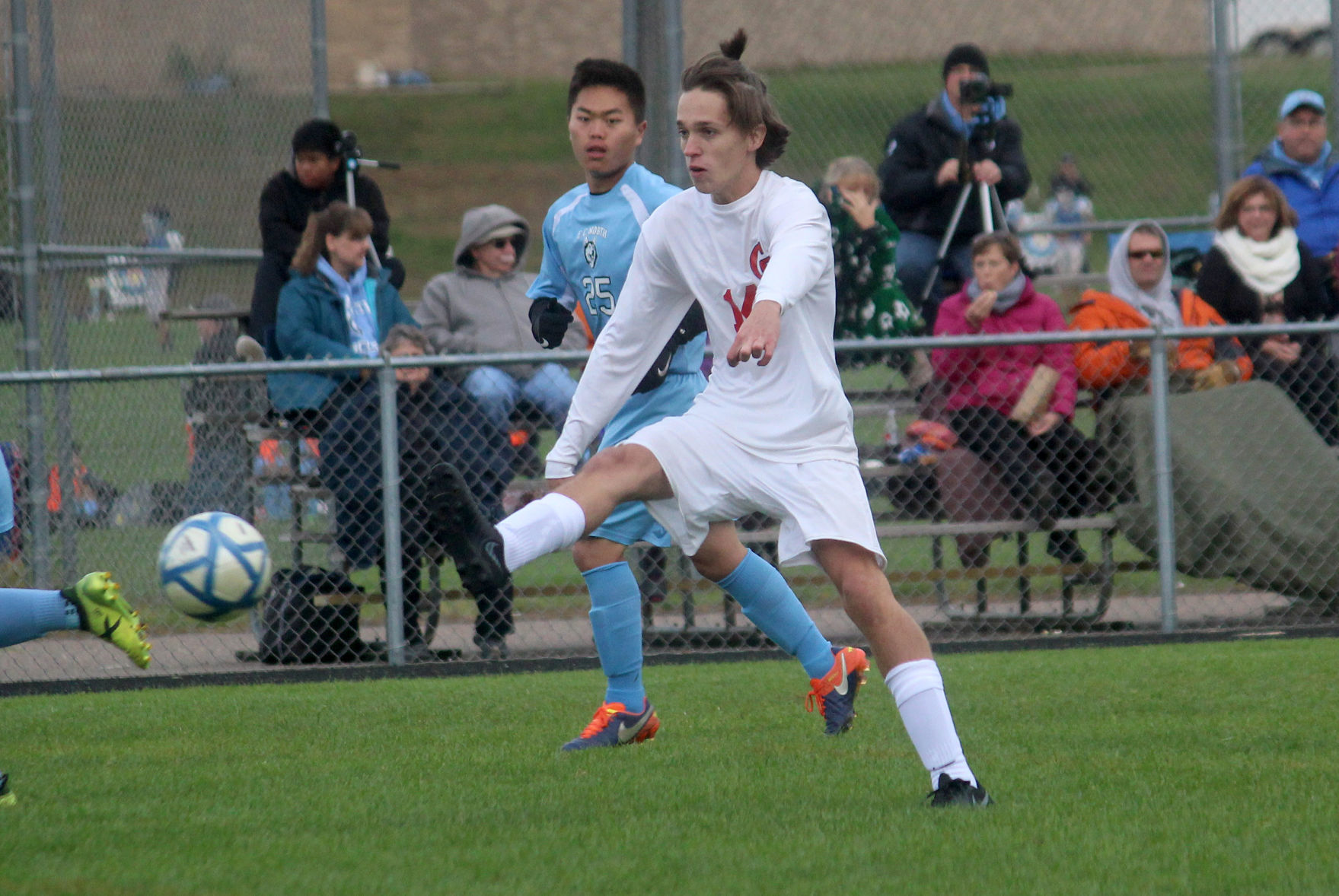 Chi-Hi boys soccer at Eau Claire North boys soccer 10-4-18